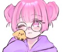 ふわふわで透明感のあるアイコンつくります ふわふわな子を描きます~！最短即日納品！※オプション イメージ3