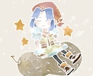 商用利用無料♪何でもイラストをお描きします 背景込みトータルイラスト作成、モノクロ挿絵など イメージ8