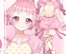 IRIAM◎可愛い全身立ち絵・ちびキャラ描きます 配信経験者が、デビュー・サムネ・グッズまで使いやすく制作♡ イメージ11