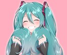 女性キャラのイラストを描きます 歌い手・ボカロ・Vtuber動画のお供に1枚！ イメージ9