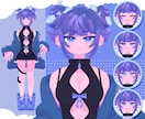 全工程対応！Vtuberデビューお手伝いいたします 著作権譲渡込み！あなたのなりたいVtuberを教えてください イメージ2