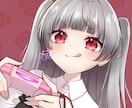 商用OK！かわいい女の子のイラスト描きます 歌ってみた動画のサムネイルや立ち絵、キービジュアルなど イメージ6
