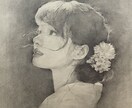 モノクロ人物アイコン制作します 空気感を大切にした作品を制作します イメージ1