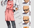 TRPG/ゲームの立ち絵、キャラデザお受けします アイコンでもサムネイルでもなんでもご相談ください イメージ5