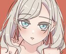可愛い女の子のイラスト描きます アニメ塗りでオリキャラや推しキャラの顔だけでも描きます！ イメージ1