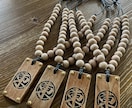 倉敷木札(16works) 手彫り木札作製します 世界に一つの手彫り木札、四角真鍮は倉敷木札だけ。 イメージ1