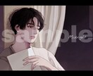 SNS向けのアイコン描きます 美少年好きの方に。依頼主の納得のいくまで取り組みます！ イメージ4