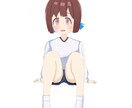 人物のイラストを作成します オリジナルのキャラやアイコンを描かせて頂きます。 イメージ2