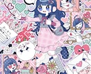 ポップで可愛らしいイラストお描きします イメージをいただいてイラストお描きします！！ イメージ9