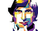 WPAP Artを作ります 思い出の人、憧れの人、ずっと残したい人をアートにしませんか？ イメージ1