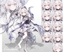 等身・SD立ち絵イラストを制作します Vtuber様、配信者様、OC制作など立ち絵が必要な方へ イメージ5