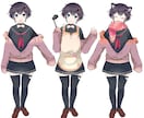 IRIAM向け一枚絵を作成します IRIAM現役公式配信者！仕様を熟知して作成します イメージ1