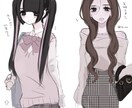 地雷系やお姉さん系のイラストお描きします 可愛いをもっとリアルに、あなただけのイラストをお描きします イメージ3