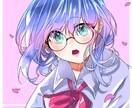 イラスト描きます かわいい女の子が得意です！迅速に対応いたします！ イメージ1