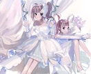 厚塗りで一枚絵描きます 趣味・鑑賞用、動画用などに。お気軽にお声掛けください。 イメージ10