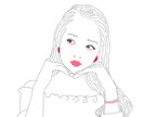 お好きな写真をもとに、イラスト描きます SNSのアイコンなどお探しの方に！❁ イメージ3