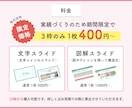 働く女性に！特典用スライド制作します 実績作りのため【1枚400円】の限定価格！女性起業家様向け◎ イメージ5