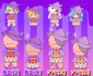 最短当日！ハロウィン量産イラストお描きします 最短当日！リーズナブルな価格！SDハロウィンイラストです！ イメージ2