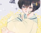キラキラしたキャラクターイラストを描きます ポップで可愛らしいイラスト。アイコンや配信のサムネに。 イメージ7