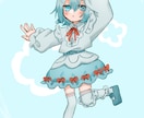 女の子のキャラデザやります アイコンにできるようなイラスト描きます イメージ1