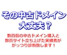 現役アフィリエイターが中古ドメインの診断します 中古ドメイン数百個を選んできた私ががっつりサポート イメージ1