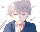 おしゃれでかわいいアイコンをお手頃価格で描きます シンプルかわいい、かわいいアニメタッチなアイコンを イメージ2