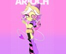 キャラクターデザイン・イラスト作成(簡易)します 個性的なキャラクターデザインを制作いたします。イラスト付き イメージ2
