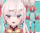 かわいい女性Vtuberモデル制作します キャラデザからモデリング一括無料修正アフターフォロー込み イメージ4