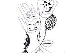 手描きで何でも描きます ボールペン1本でお伝え頂いたもの何でも描きます。 イメージ1