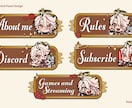 VTuber・Vライバーのバナーを制作します 活動の魅力や個性が伝わる、印象的なバナーをお作りします！ イメージ5