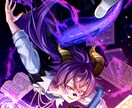 キャラクターイラスト制作します 背景込みの一枚絵！使い方はアナタ次第！ イメージ1