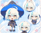 ミニLive2D用パーツ分けイラスト製作いたします ちびキャラのLive2Dを作りたい方に！ イメージ3