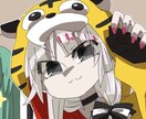 SNS用アイコンイラストを作成します 中頭身/ミニキャラ/アニメ塗り/かわいいタッチの絵柄 イメージ3