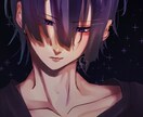 透明感のある厚塗りでかっこいいイラストお描きします あなたが誰よりも1番かっこいい イメージ2