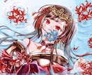 闇と幻想、ダークファンタジー系のイラスト描きます あなたの世界観を形にする一枚絵なんでもお描きします。 イメージ3