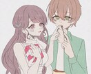 ラフ風イラスト作成します シンプルかわいい・ゆるっとした雰囲気のイラストです ♪ イメージ3