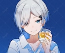 可愛い・かっこいいSNSアイコン描きます ぱっと目を引く色味で配信用サムネイルにも◎ イメージ4
