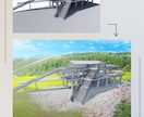 お手元の写真、特に建築画像をレタッチします 建築現場の実情とデザインの力を掛け合わせたレタッチ イメージ3
