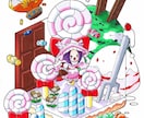 オリジナルキャラクターの箱庭イラスト描きます キャラの世界観を可愛く描きます！ イメージ6