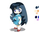 ダークで可愛いイラスト制作します キャラクターデザイン・アイコン・厚塗り・ポップ・デフォルメ イメージ2