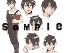 ゲームなどで使えるキャラデザ＆立ち絵を描きます /異世界風OK/ＢＬＧＬOK/用途何でもOK！ イメージ4