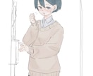 商用利用可SNS、背景、配信のイラストを描きます そのキャラにしか出せない雰囲気を引き出します。 イメージ3