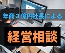 現役経営者がリアルに回答する経営相談を行います 経営相談だけではなく、改善案を必ず提案させていただきます イメージ1