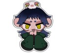 SNSで使用できるアイコンイラストをお描きします 自分だけの個性があふれるアイコンを設定しよう^^ イメージ1