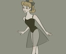 スマホのロック画面＆ホーム画面 描きます オリジナルキャラでスマホの壁画を描きます イメージ3