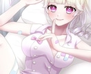 リピーター様限定お得に背景あり1枚絵引き受けます しらとあわのイラストのまま1枚絵をさくせいしませんか？ イメージ3