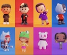 3Dキャラクターをモデリングします プロが品質にこだわって制作します！実際多数！ イメージ1