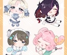 デフォルメイラストを制作します もちっとしたイラストが得意です！ イメージ3