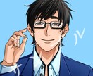 イケメンからイケおじまでアイコンとバナーを描きます こんなタイトルだけど女性も受け付けます イメージ4
