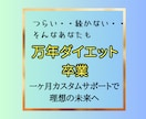 1ヶ月あなたのダイエットを徹底サポートします ダイエット迷子卒業！無理なく継続的に脂肪燃焼！ イメージ2